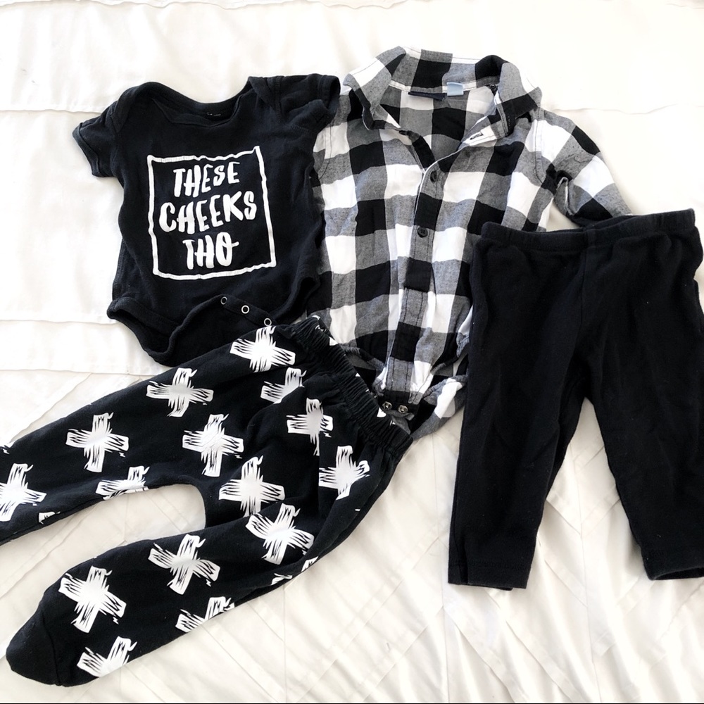 Monochrome outfit Set